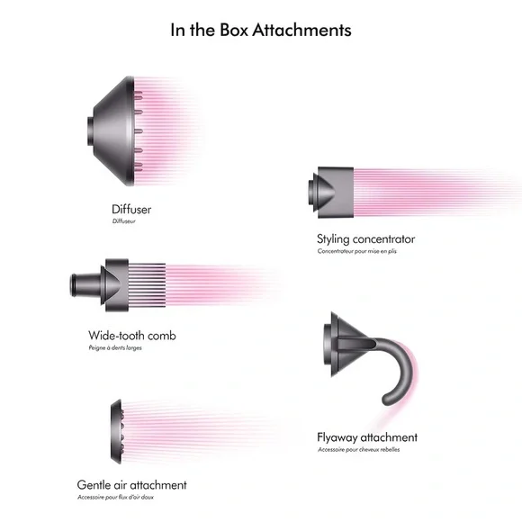 DYSON HAIRDRYER SUPERSONIC BUNDLE BRAND NEW IN BOX PRICE FIRM! - Picture 3 of 8